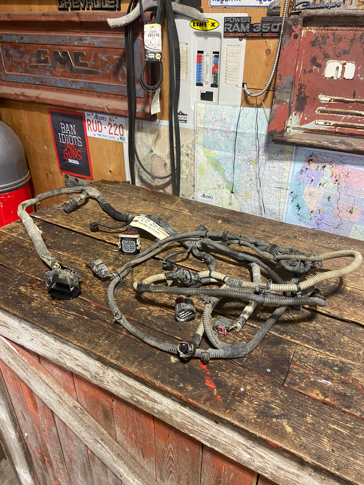 07.5 08 Dodge Ram 6.7 Cummins Auto Transmission Wiring Harness