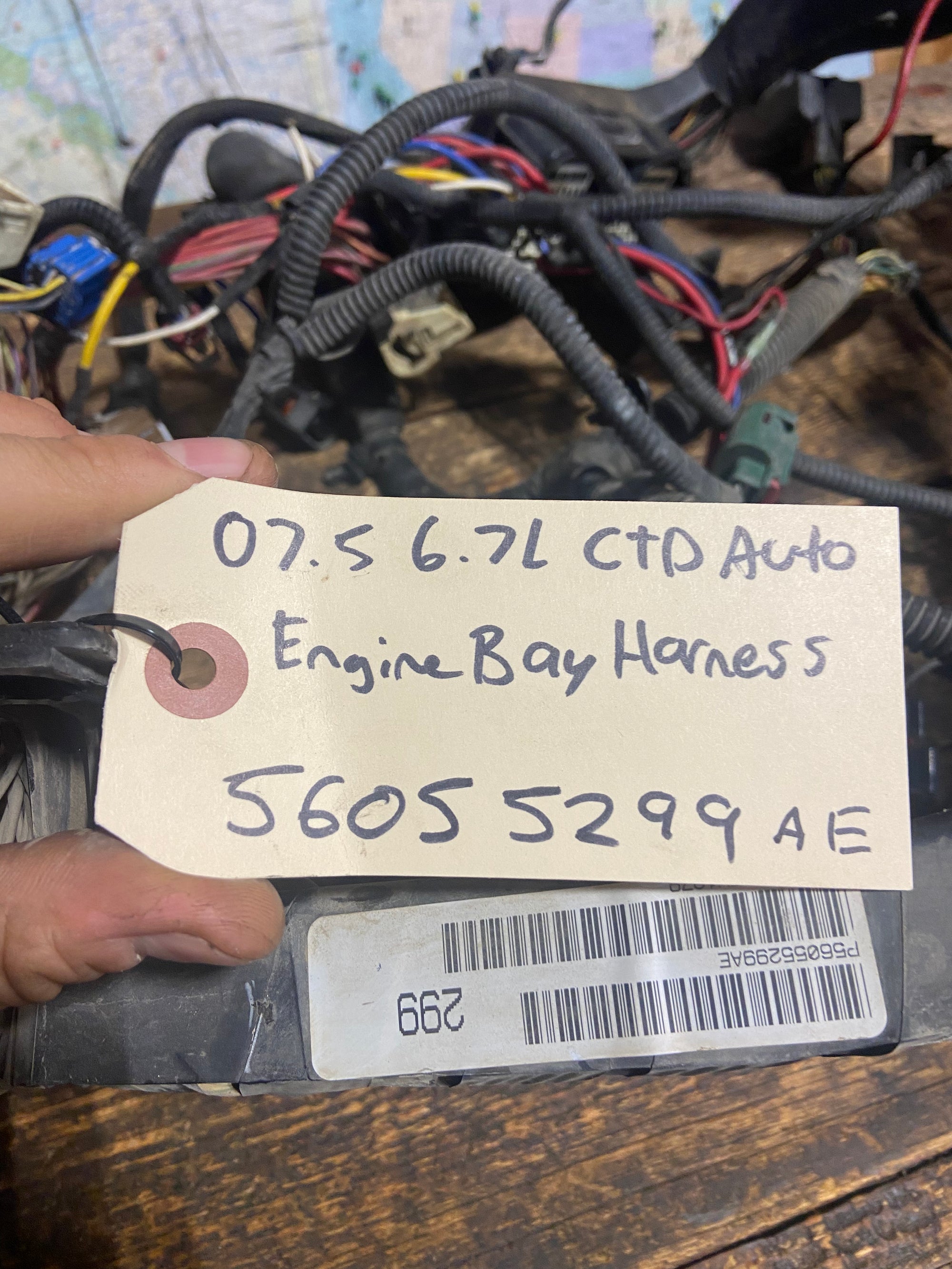 07.5 08 Dodge Ram 6.7L Cummins Auto Engine Bay Harness