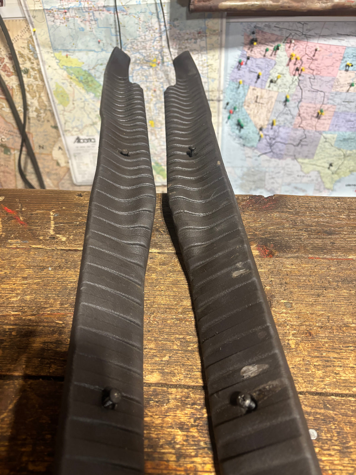 98-02 Dodge Ram Dark Grey Agate Floor Trim Set (Extended Cab)