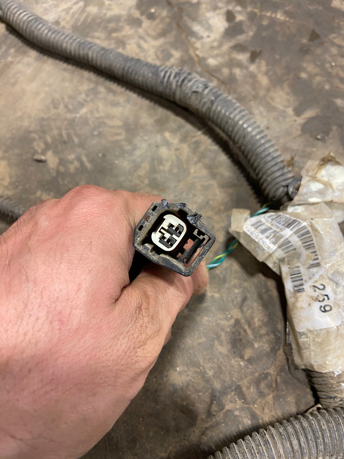 2007 .5 2008 DODGE RAM 2500 3500 FRAME CHASSIS WIRING HARNESS 4DOOR LONGBOX 56055259