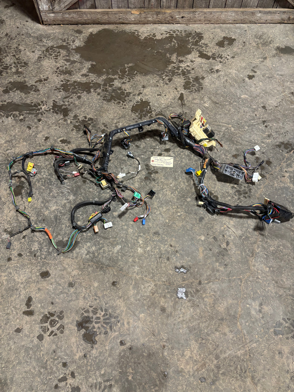 00 '01 '02 Dodge Ram Cummins STD Dash Wiring Harness Heated Seats