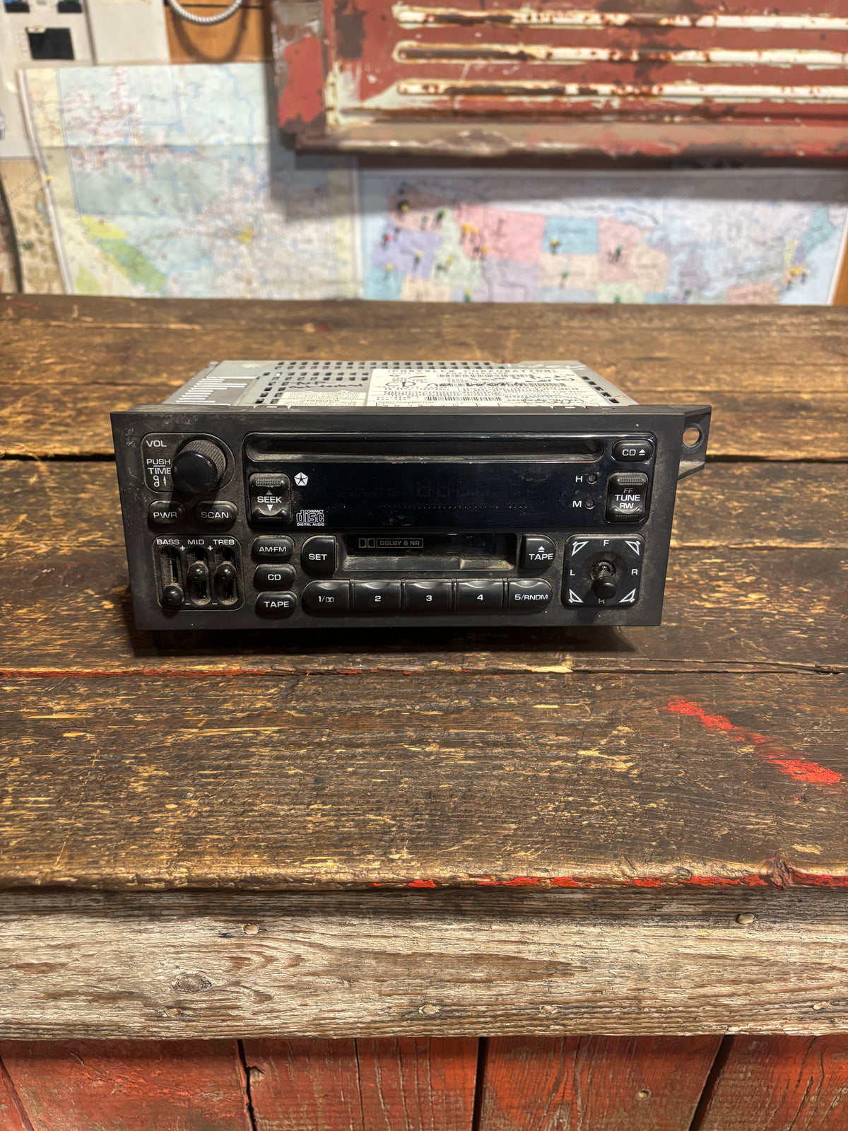 94-'02 Dodge Ram OEM Radio CD Tape Cassette Player