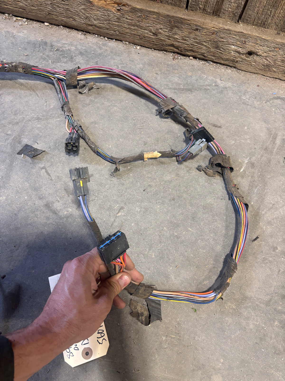 89-93 Dodge Ram LH Driver Door Wiring Harness