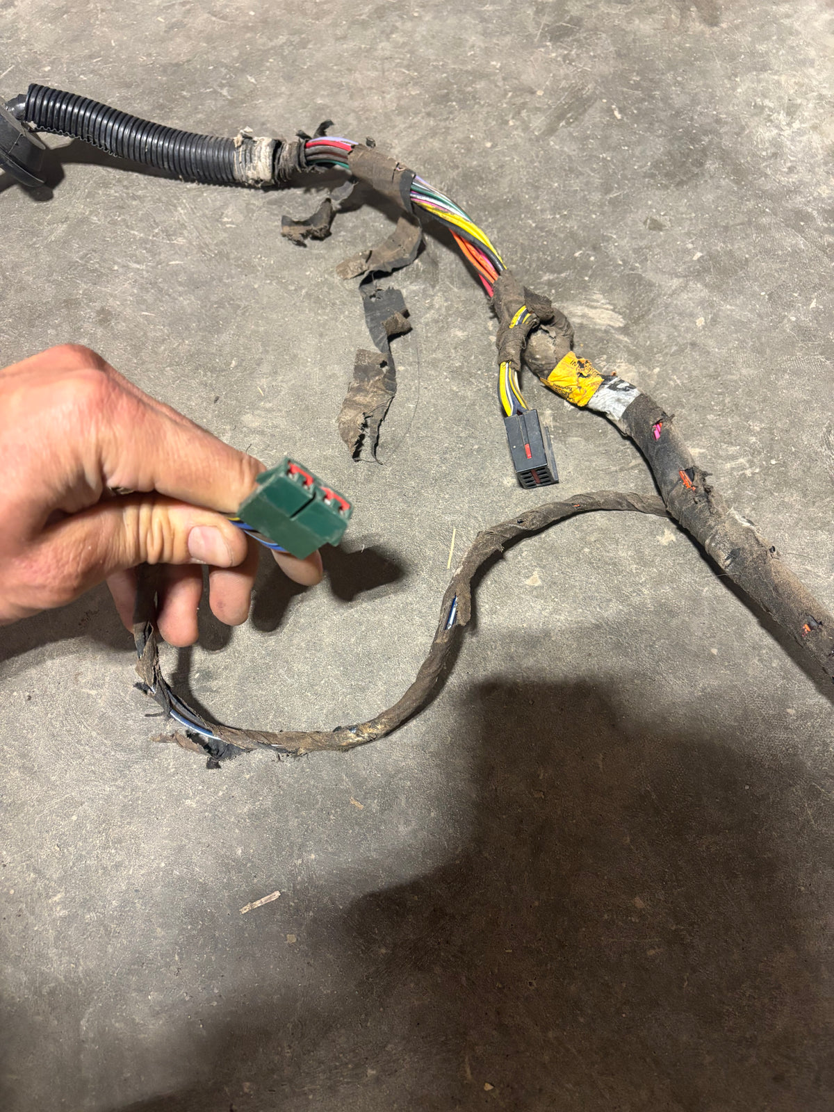 89-93 Dodge Ram LH Driver Door Wiring Harness