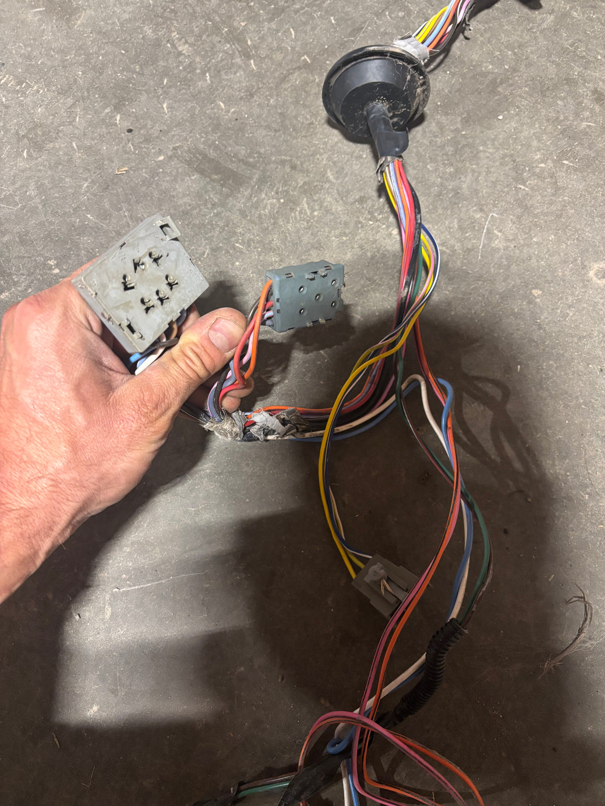 89-93 Dodge Ram LH Driver Door Wiring Harness