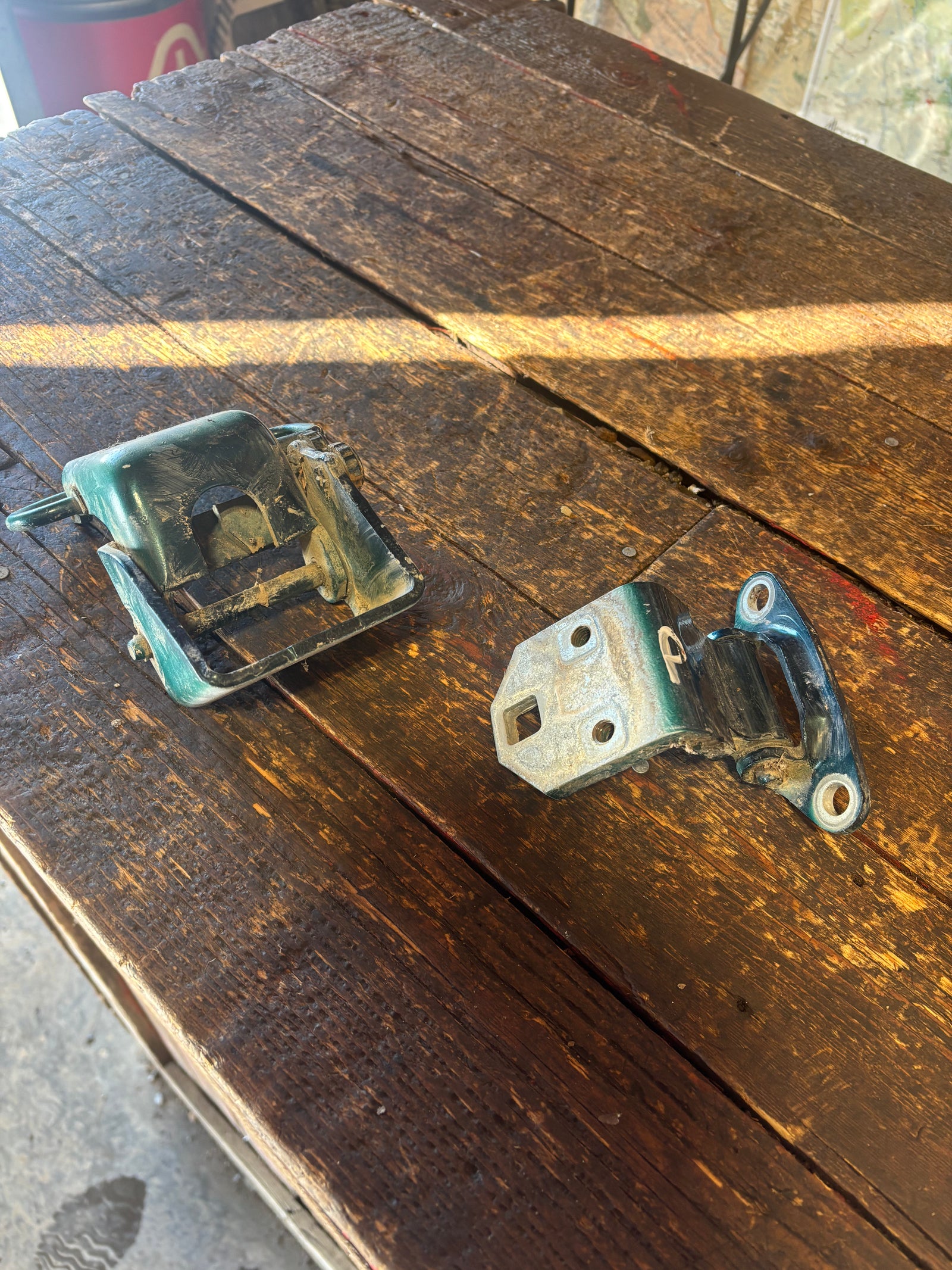 89-'93 Dodge Ram Cummins Passenger Right Side Door Hinges OEM Low Miles