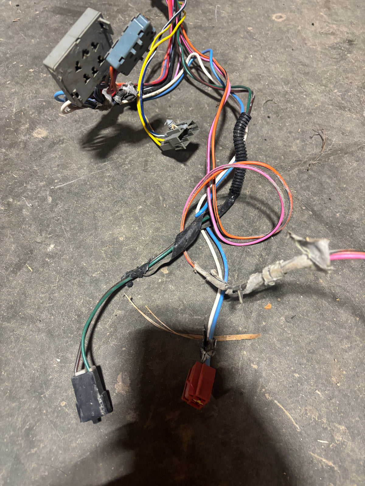 89-93 Dodge Ram LH Driver Door Wiring Harness