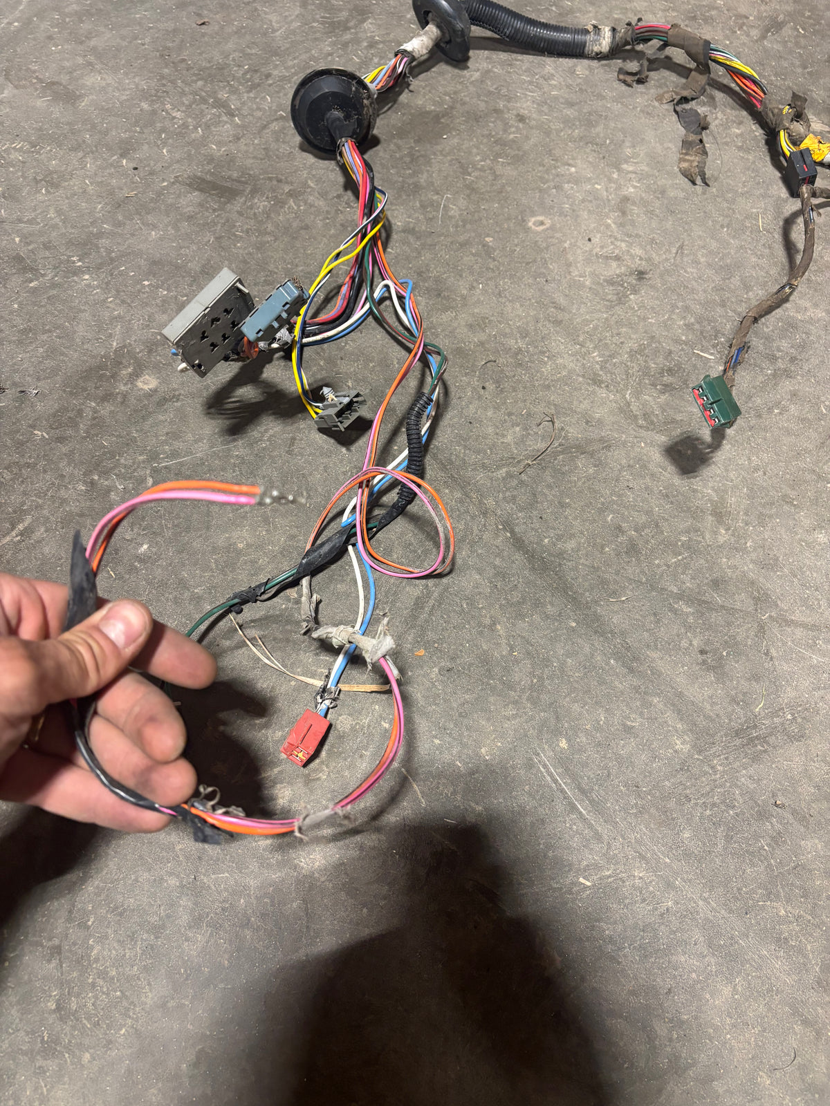 89-93 Dodge Ram LH Driver Door Wiring Harness