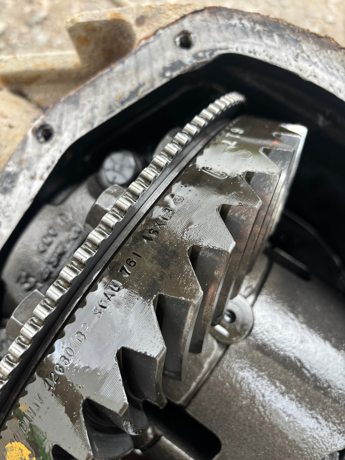 2001.5 2002 RAM 2500 CUMMINS DANA 80 SRW 355 GEARS REAR DIFF DISC BRAKES, LOCKER
