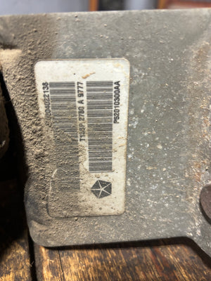HYDROBOOST UNIT 2001 2002 DODGE RAM 2500/3500 5.9L CUMMINS 52010300AA