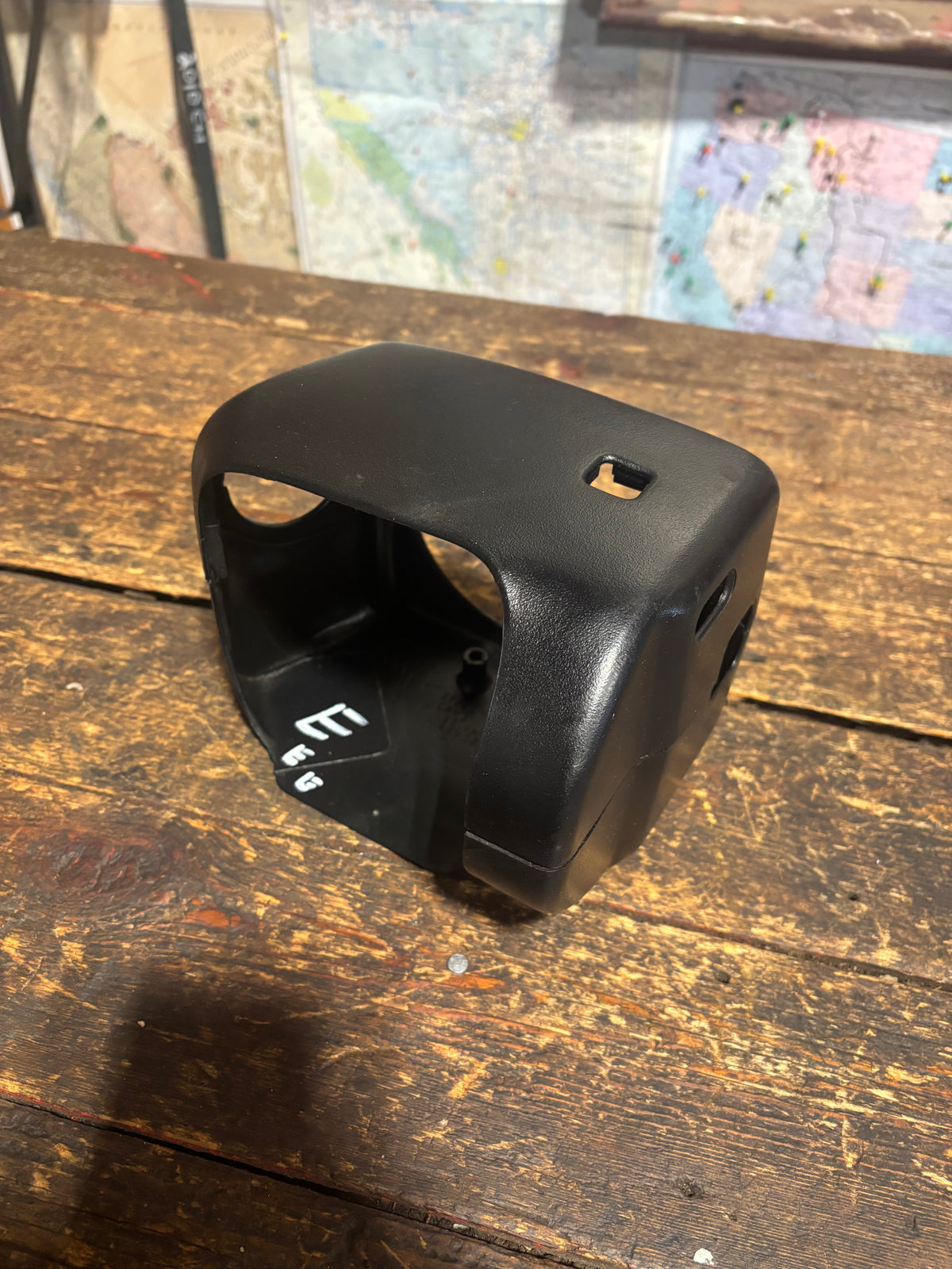 1994-2002 DODGE RAM 2500 3500 STEERING COLUMN COVER SHROUD BLACK WITH TILT