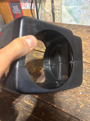 1994-2002 DODGE RAM 2500 3500 STEERING COLUMN COVER SHROUD BLACK WITH TILT