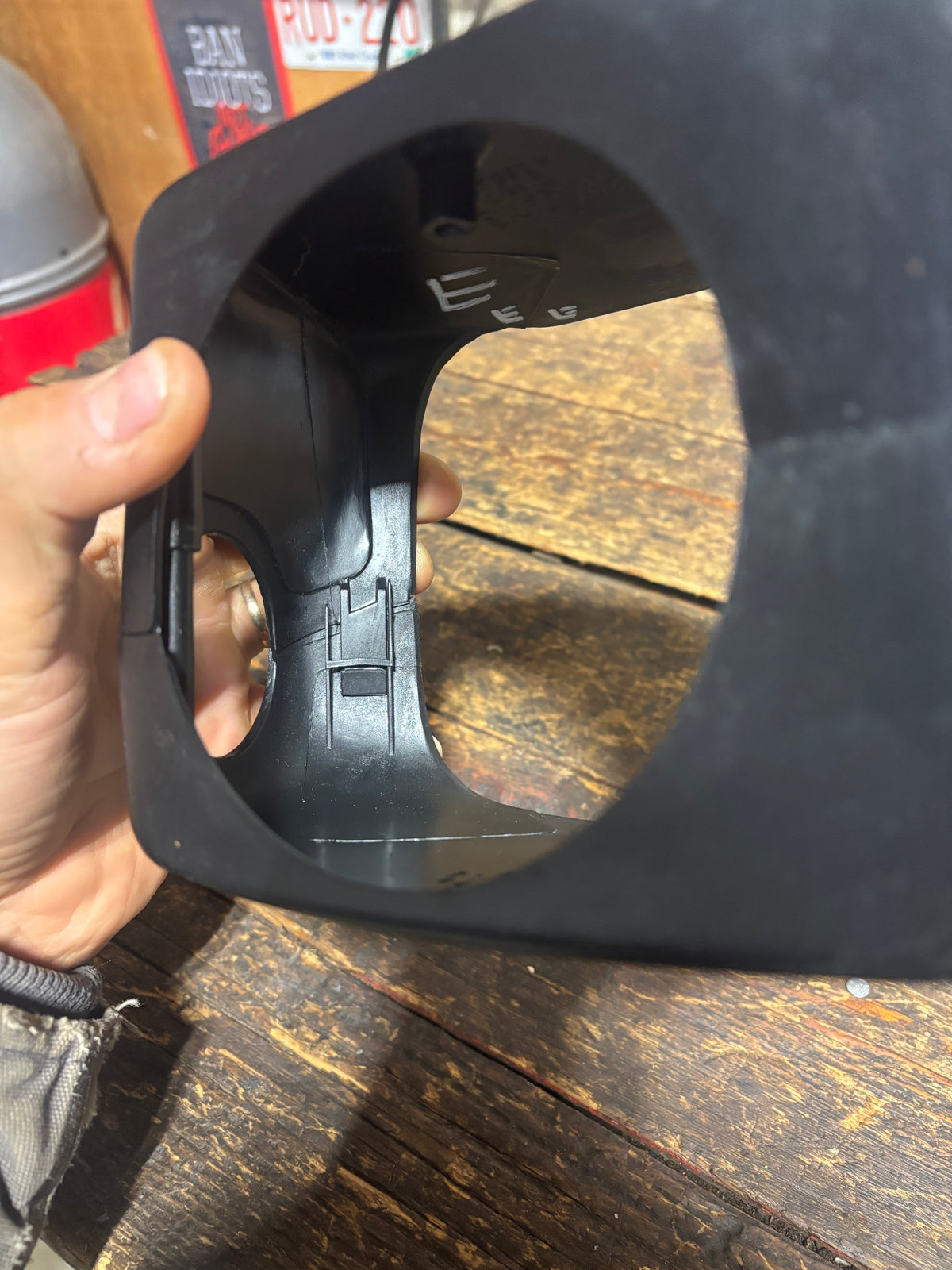 1994-2002 DODGE RAM 2500 3500 STEERING COLUMN COVER SHROUD BLACK WITH TILT