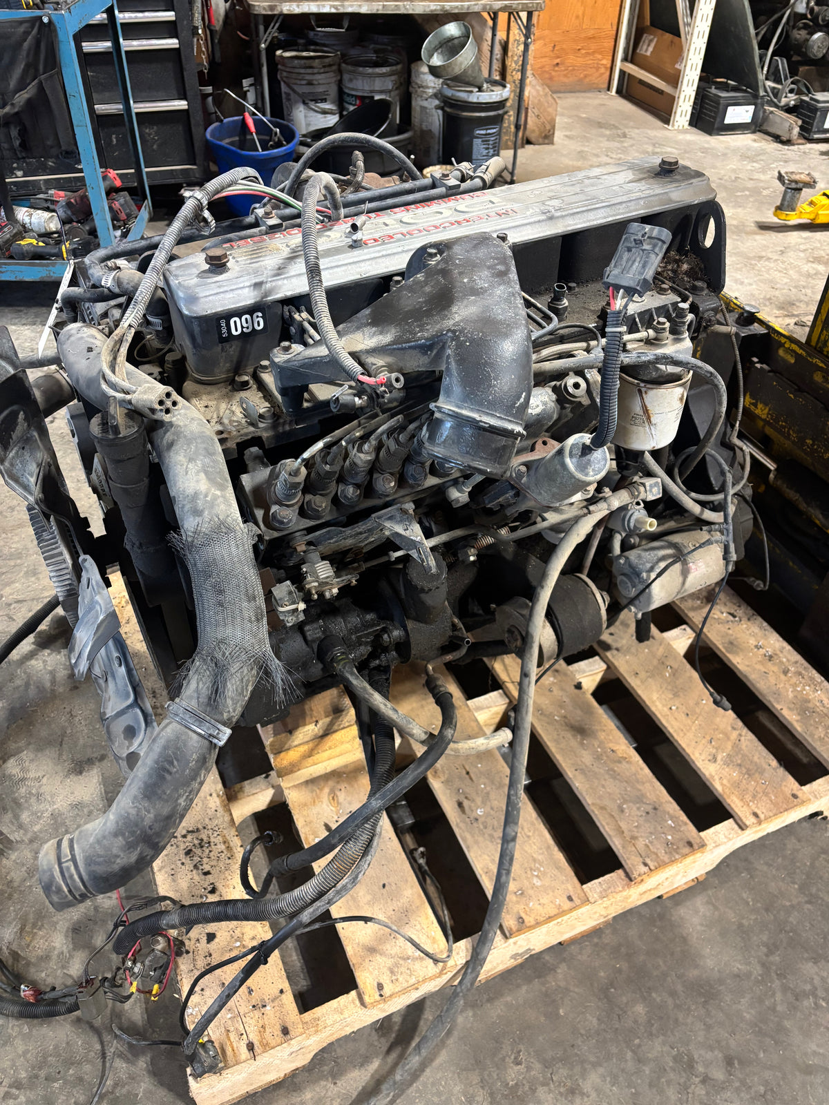 1995 5.9L 12V CUMMINS 175HP PPUMP ENGINE COMPLETE 397,000KM
