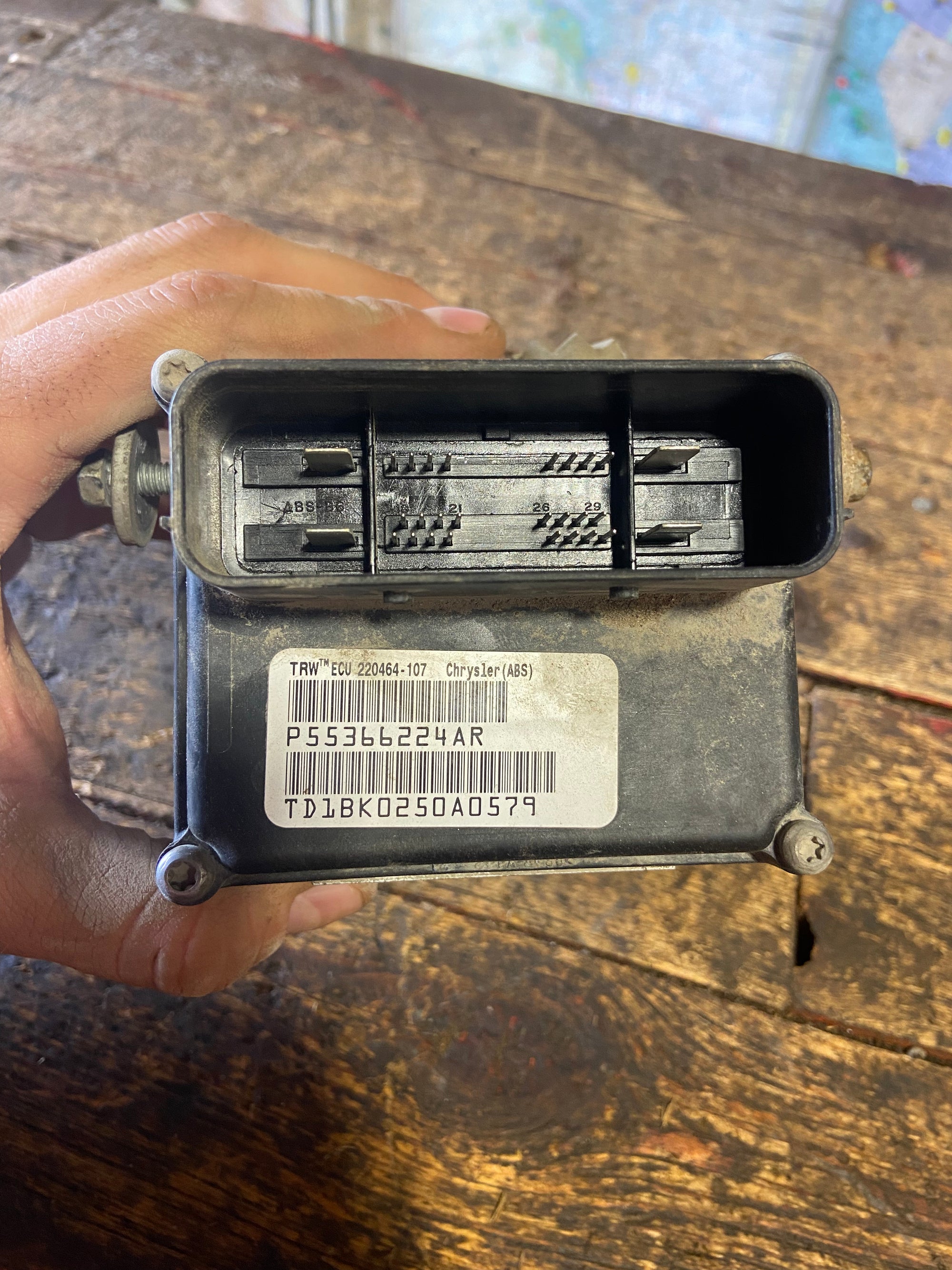 2010 DODGE RAM 2500 3500 CUMMINS ABS PUMP & MODULE P 55366224AR