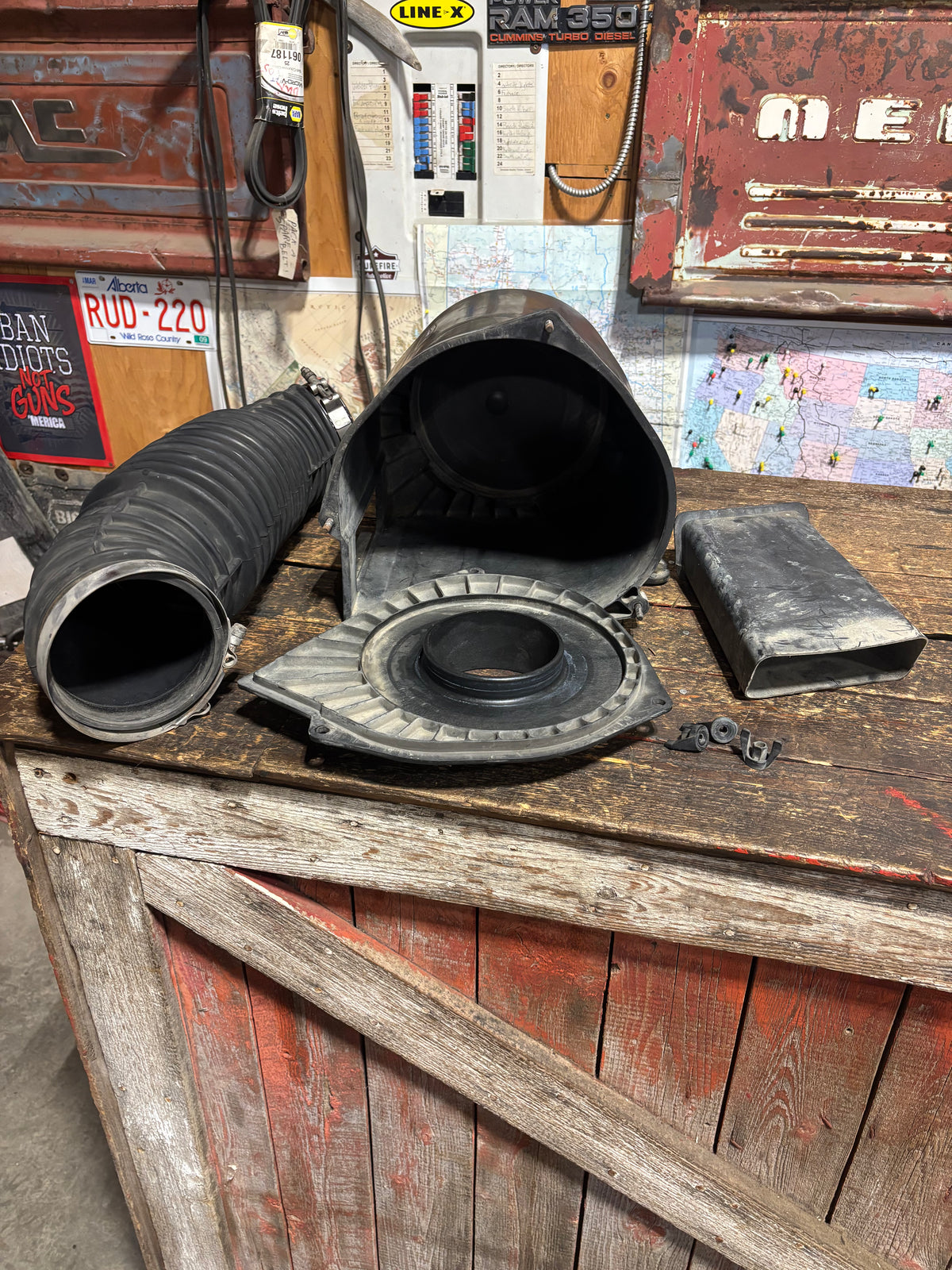 Air Filter Housing/Airbox for &#39;91-&#39;93 Ram Cummins First Gen Diesel