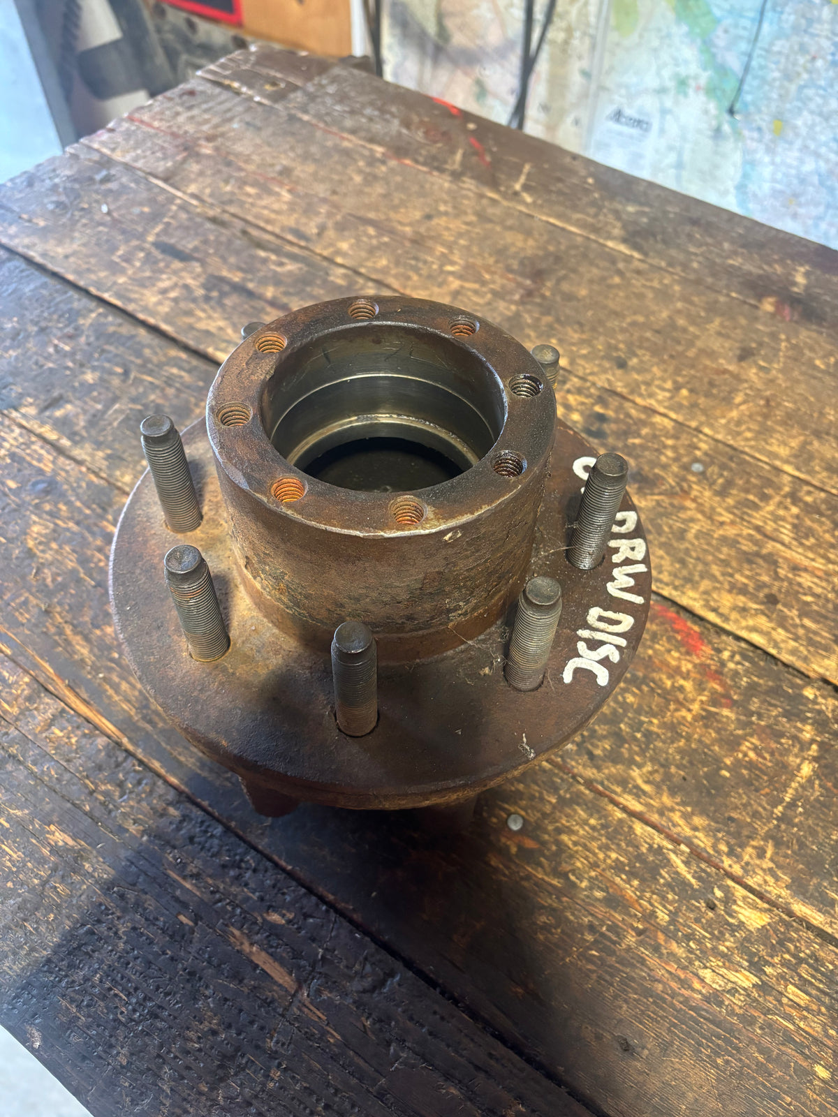 01-'02 Ram Dually Rear Hub with Rear Disc Brakes