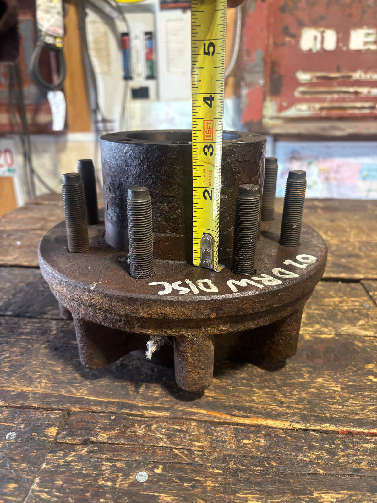 01-'02 Ram Dually Rear Hub with Rear Disc Brakes