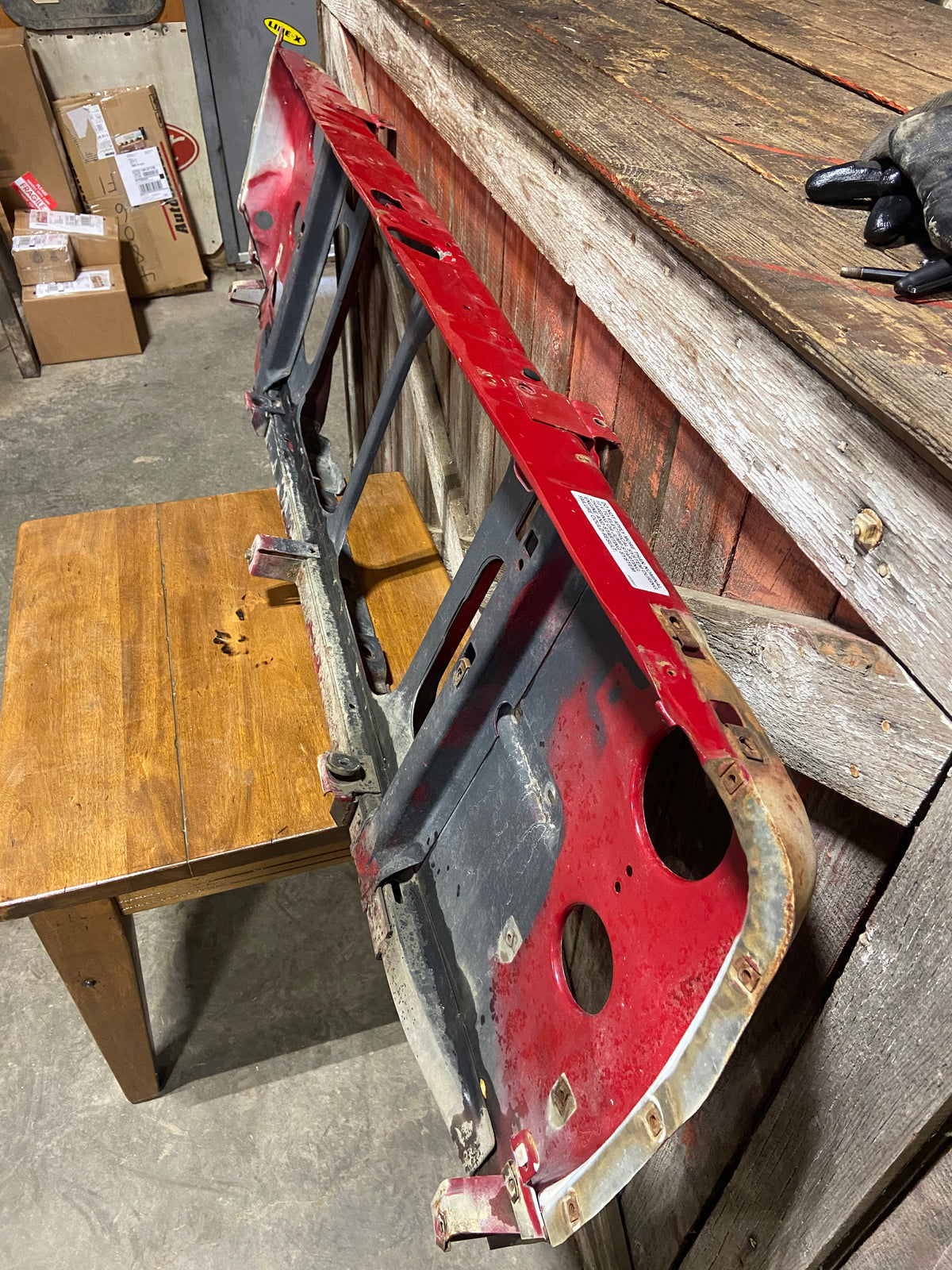 1ST GEN DODGE CUMMINS INTERCOOLED 91.5 - 93 RADIATOR SUPPORT