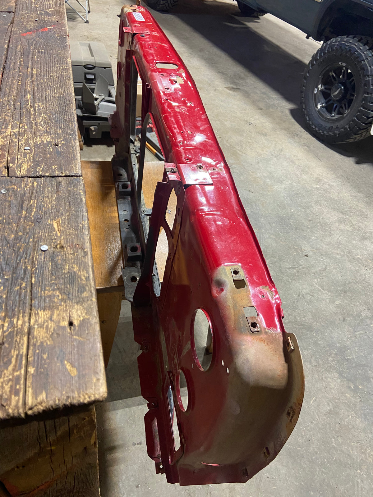 1ST GEN DODGE CUMMINS INTERCOOLED 91.5 - 93 RADIATOR SUPPORT