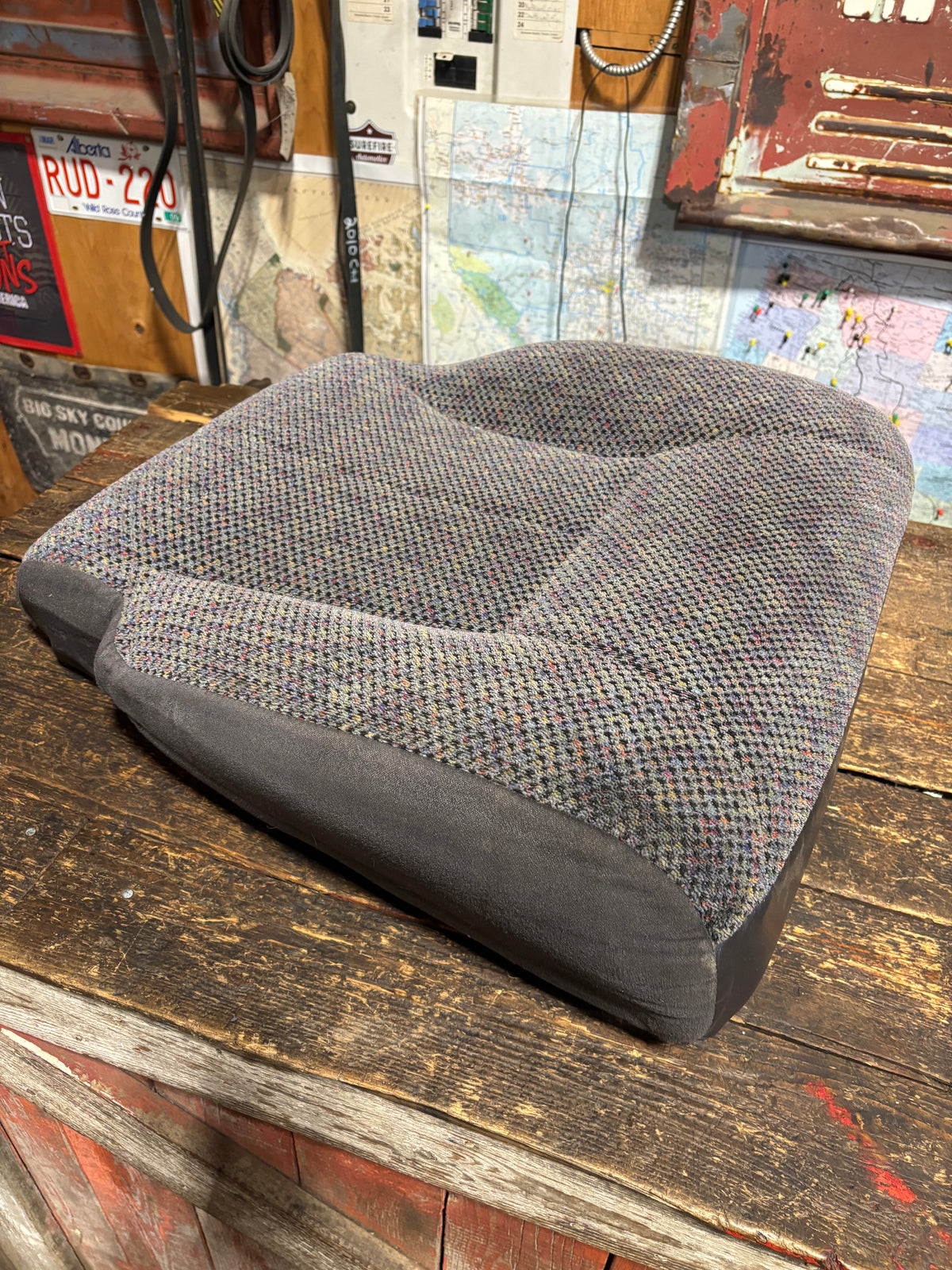 98-02 Dodge Ram Passenger Side Dark Grey Agate Seat Cushion