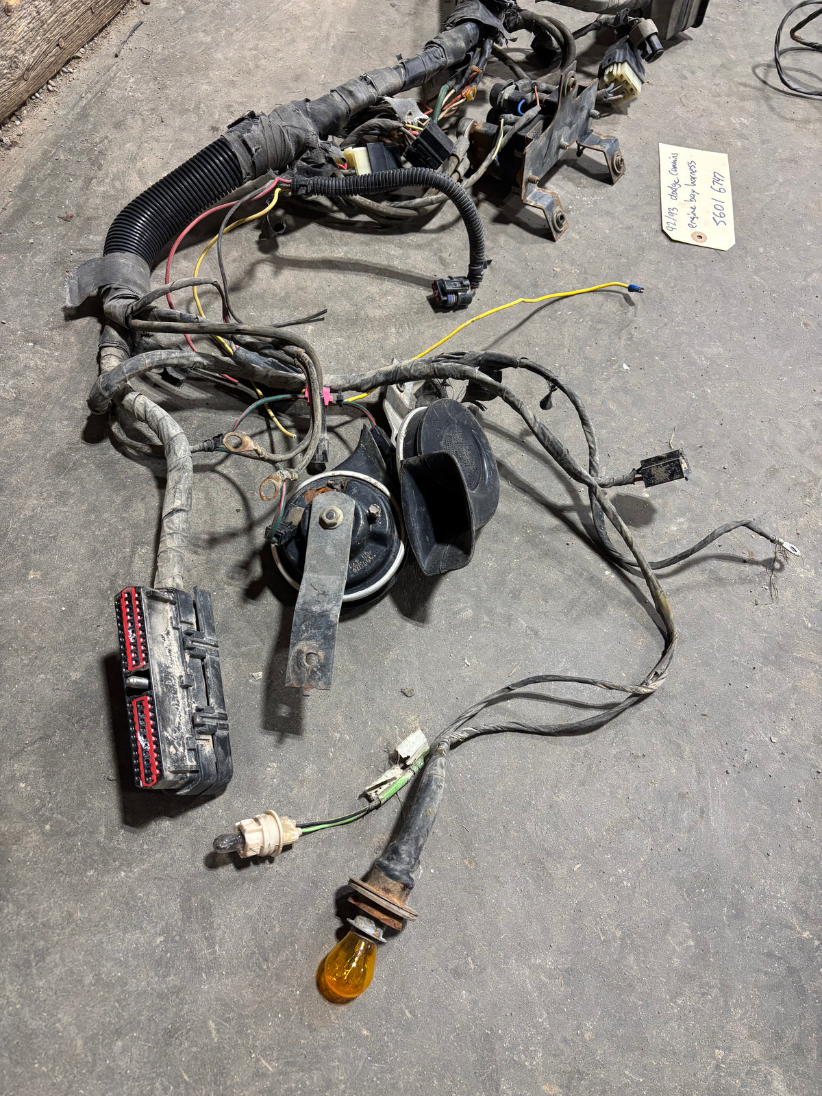 92-93 Dodge Ram Cummins Engine Bay Wiring Harness 56016747