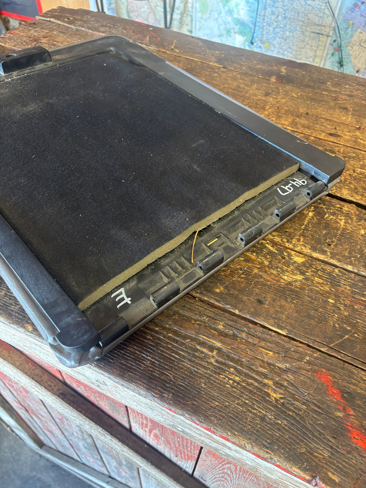 94-97 Dodge Ram Center Seat Console Lid Arm Rest Grey