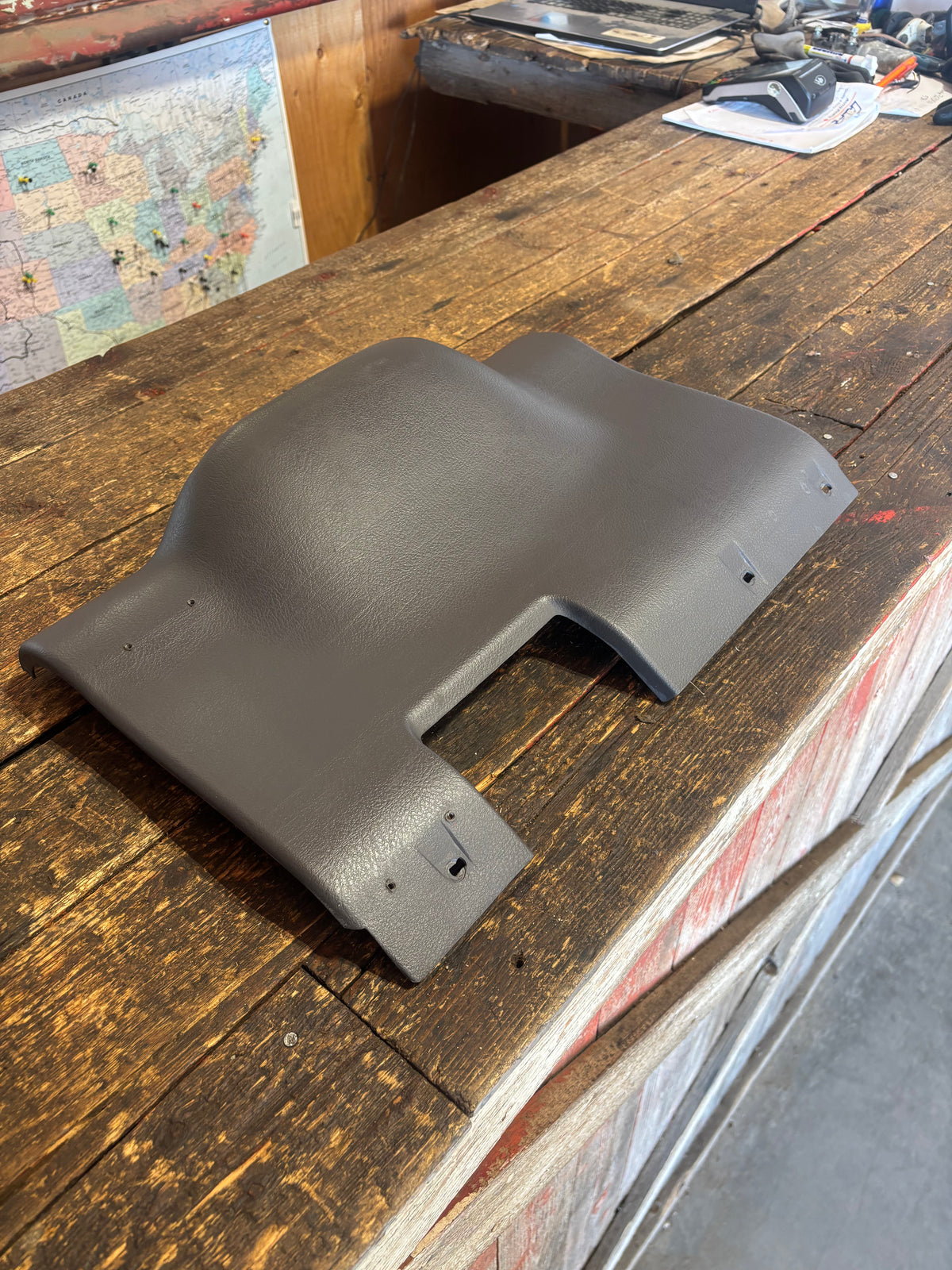 98-'01 Dodge Ram Trucks Lower Dash Knee Cover Trim Light Grey