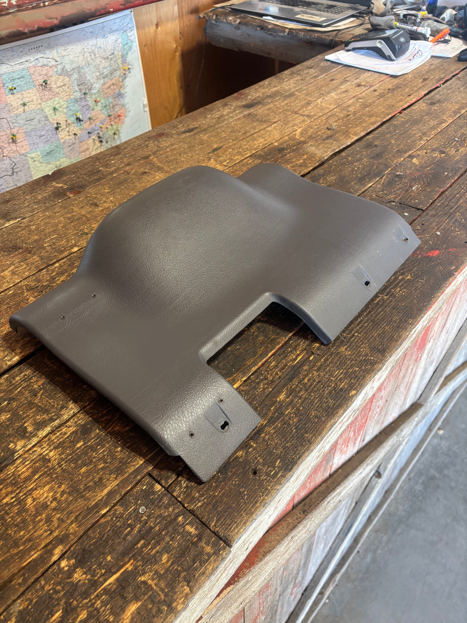 98-'01 Dodge Ram Trucks Lower Dash Knee Cover Trim Light Grey