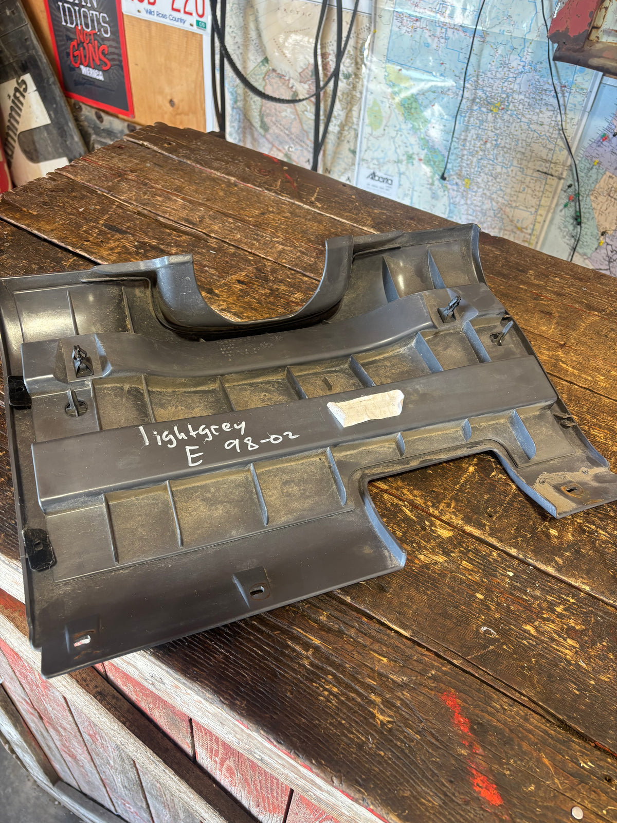 98-'01 Dodge Ram Trucks Lower Dash Knee Cover Trim Light Grey