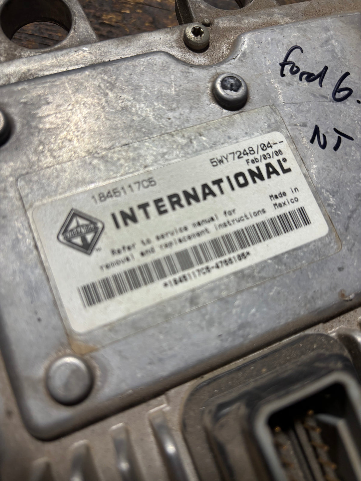 03-07 Ford Ficm Fuel Injection Control Module 1845117c5