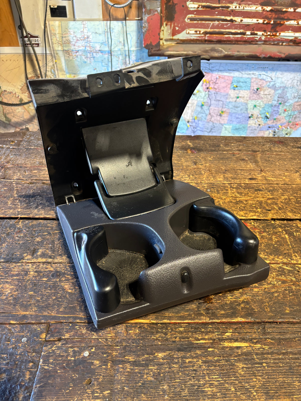 98-02 Dodge Ram Automatic Cup Holder (Agate Dark Grey)