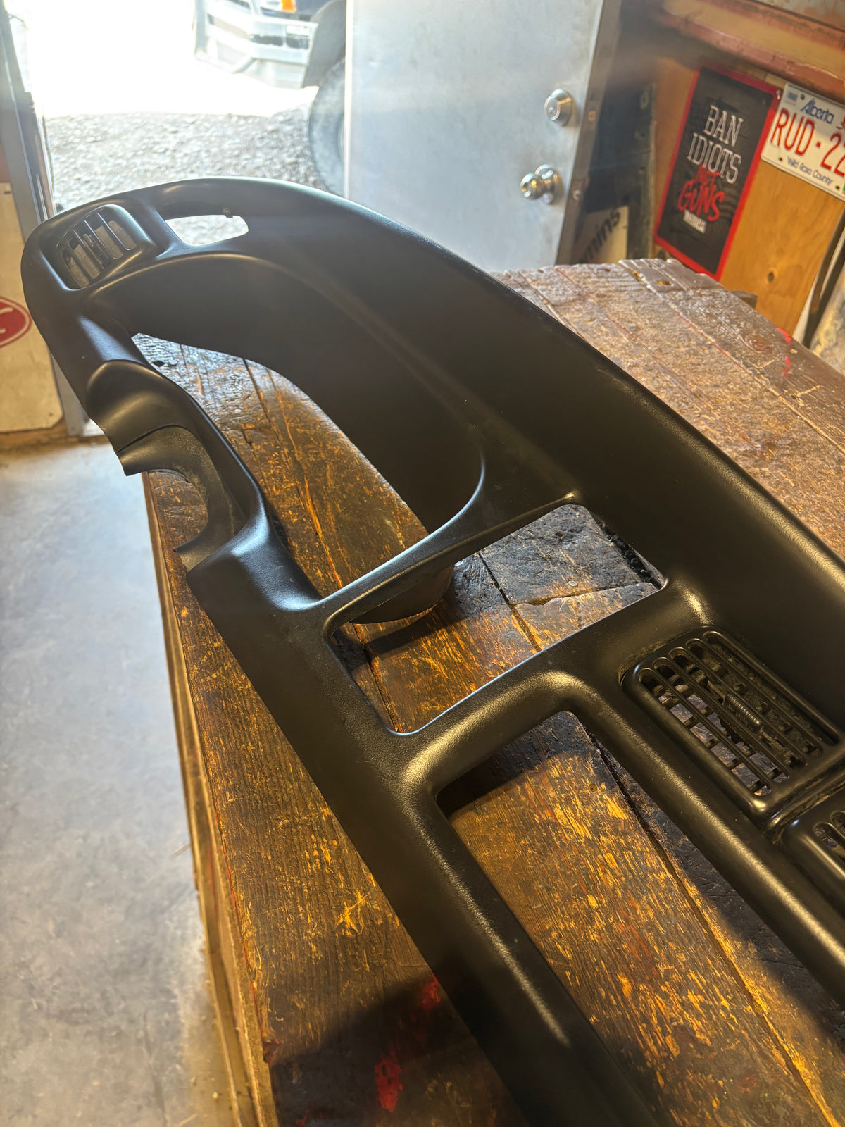 99-'02 Dodge Ram Gauge Dash Bezel Radio Surround