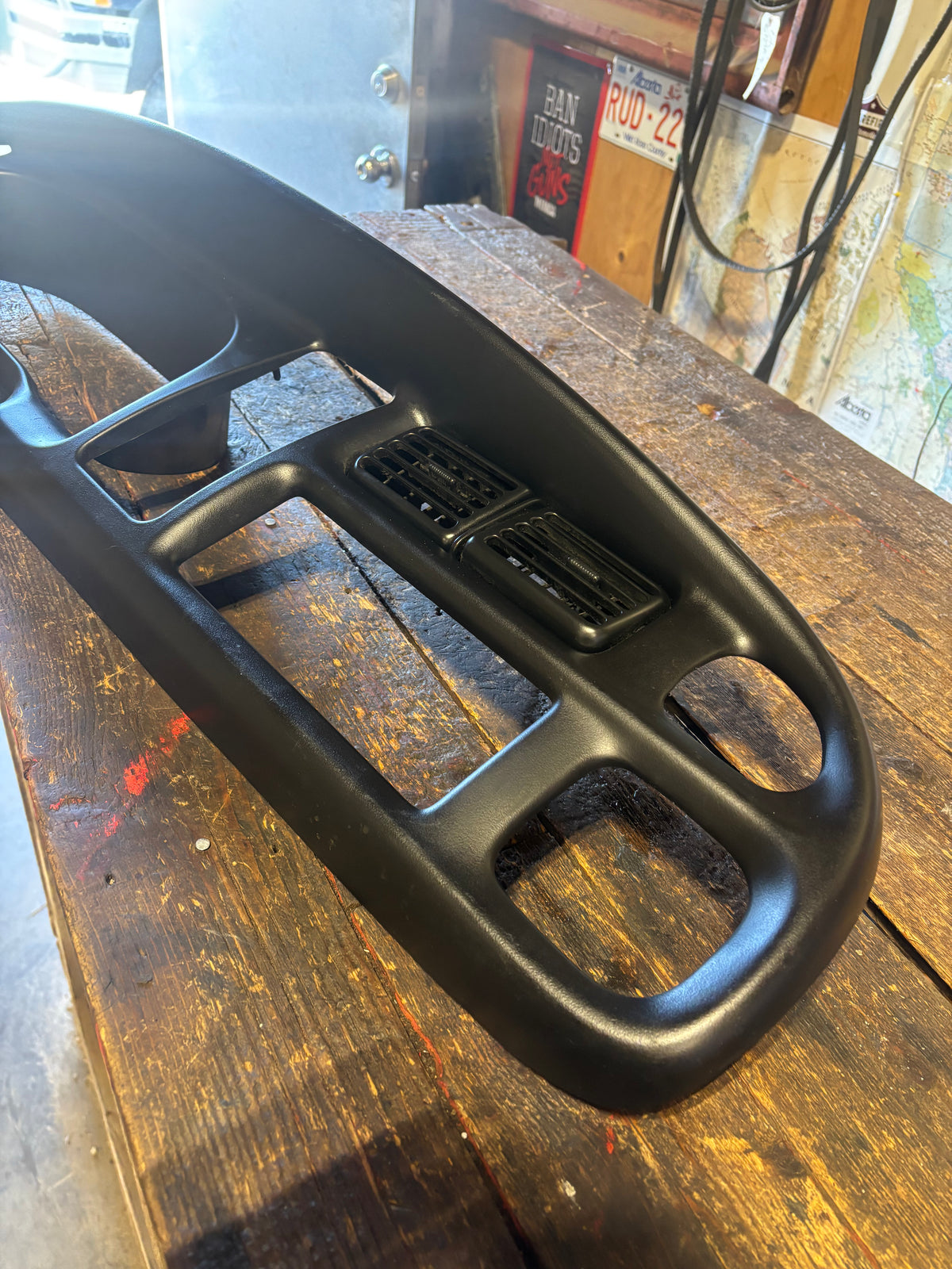 99-'02 Dodge Ram Gauge Dash Bezel Radio Surround