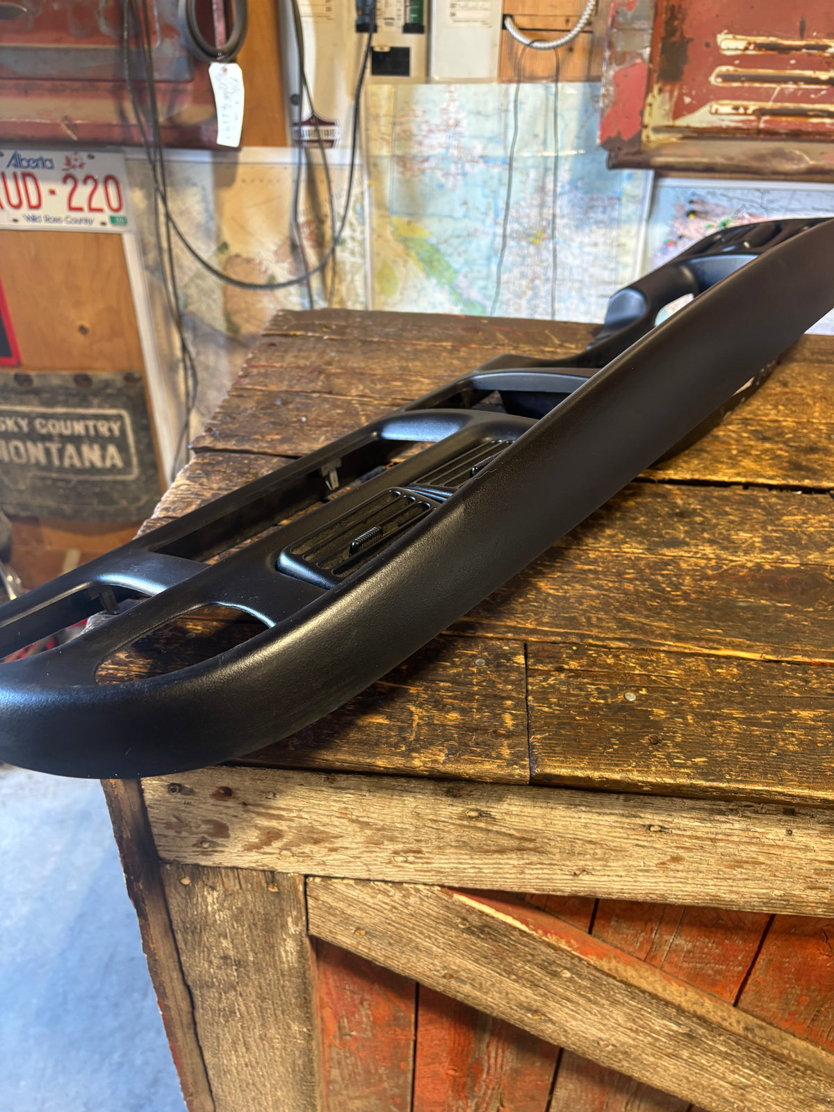 99-'02 Dodge Ram Gauge Dash Bezel Radio Surround