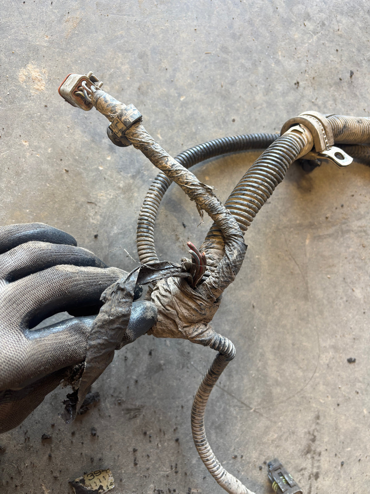 Early 2000 Ram Cummins 24V Engine Harness (Needs Repair)