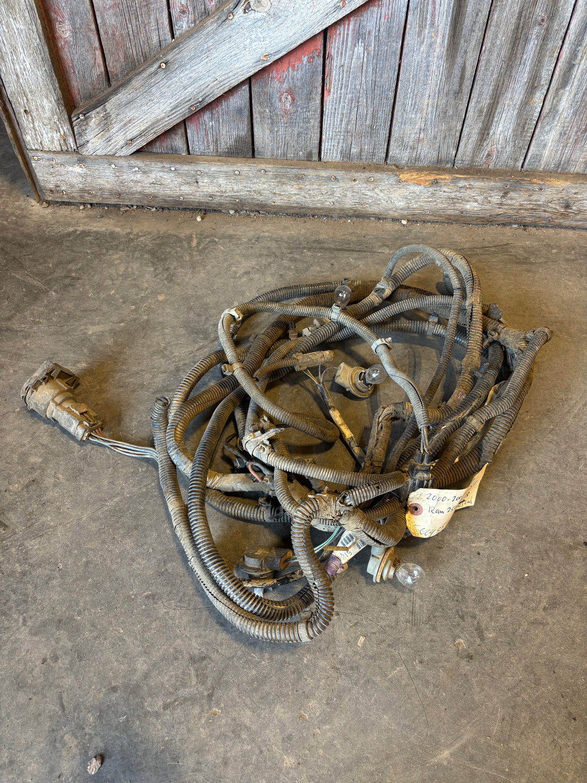 98-'02 Dodge Ram Frame Wiring Harness Ext Cab Longbox