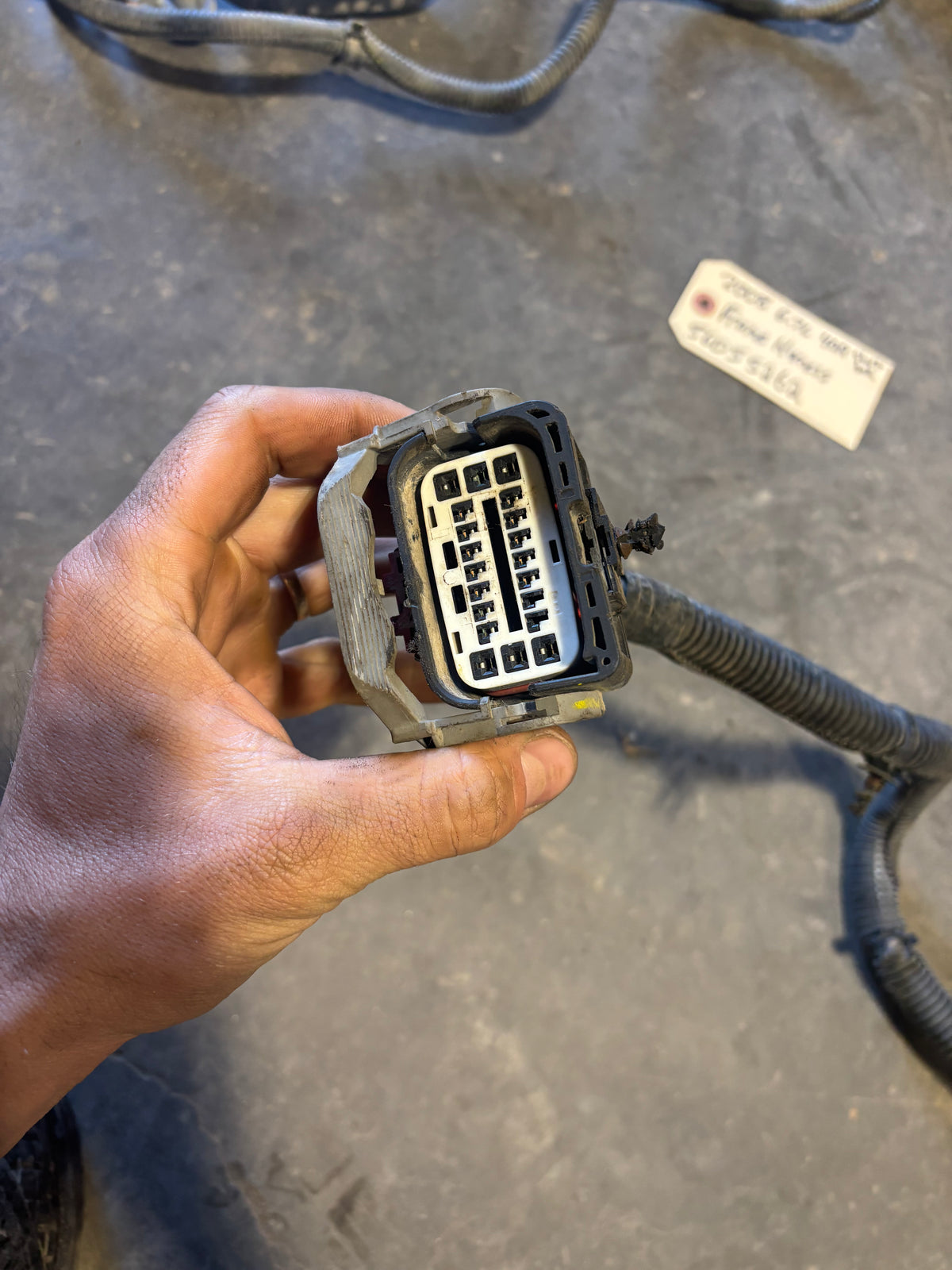 2007 .5 2008 RAM 2500 3500 FRAME CHASSIS WIRING HARNESS 4DOOR SHORTBOX 56055262