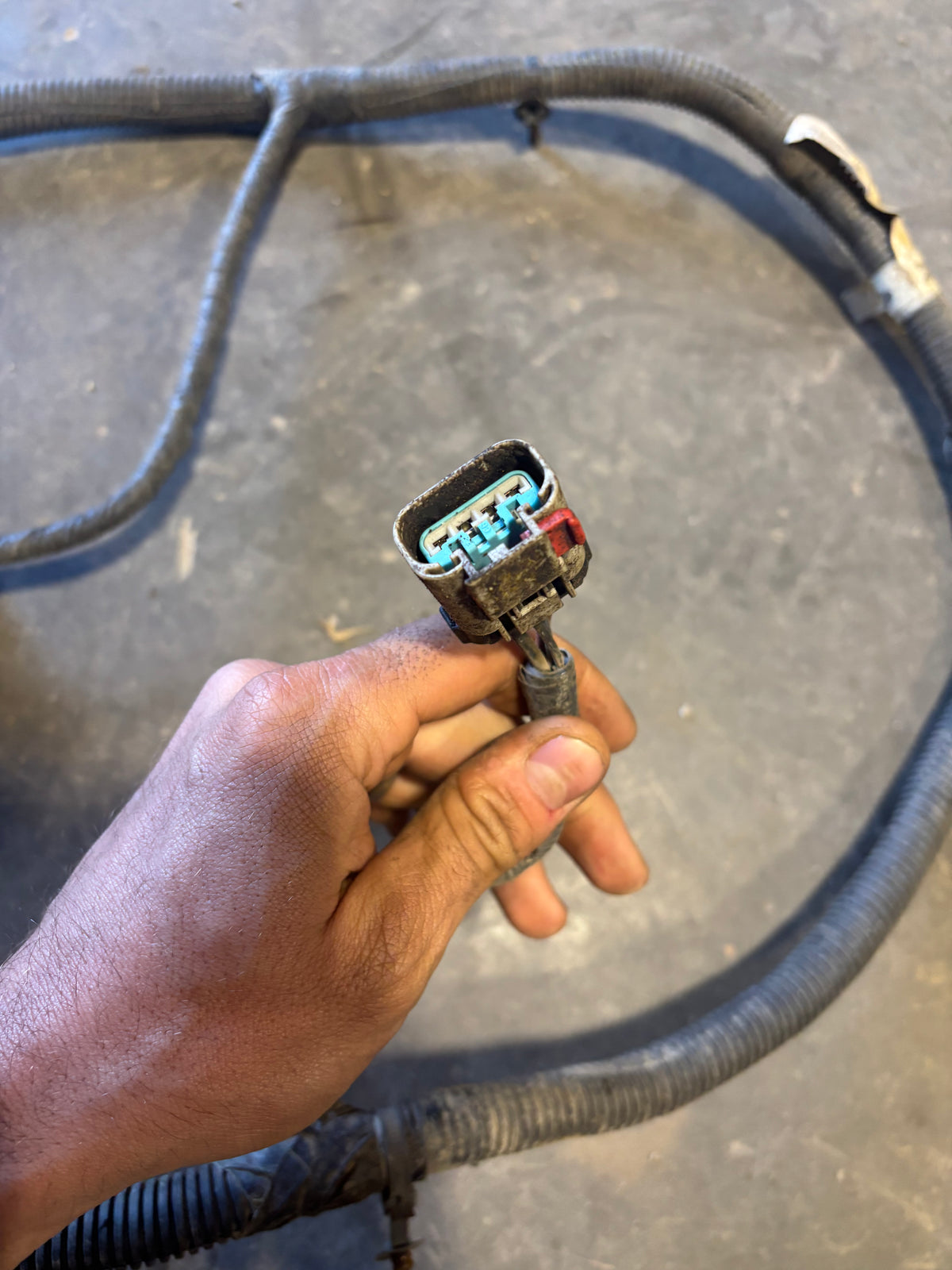 2007 .5 2008 RAM 2500 3500 FRAME CHASSIS WIRING HARNESS 4DOOR SHORTBOX 56055262