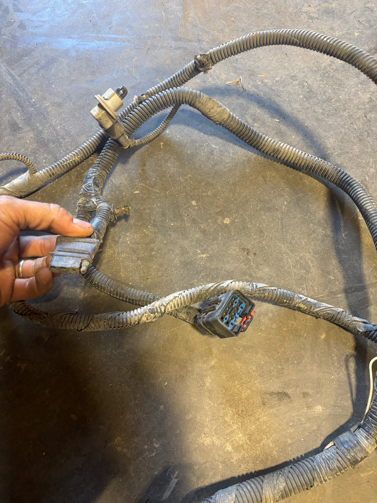 2007 .5 2008 RAM 2500 3500 FRAME CHASSIS WIRING HARNESS 4DOOR SHORTBOX 56055262