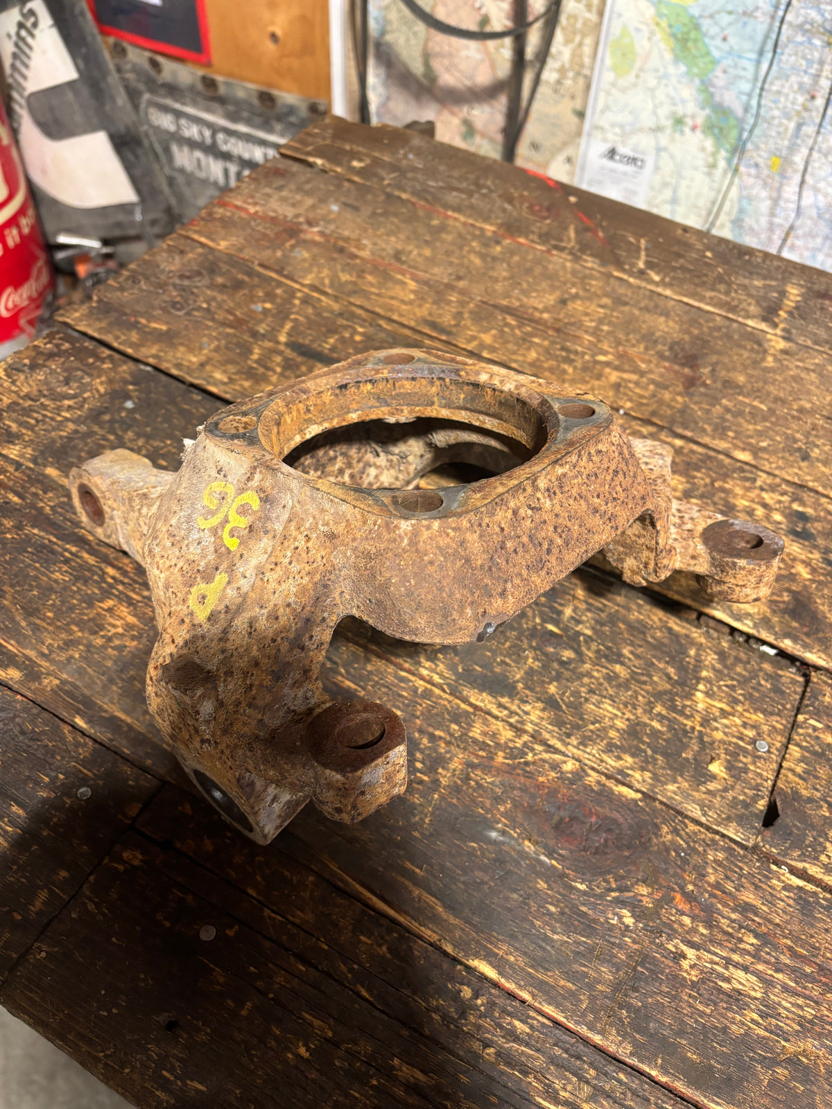 03-09 Dodge Ram Passenger Side Steering Knuckle