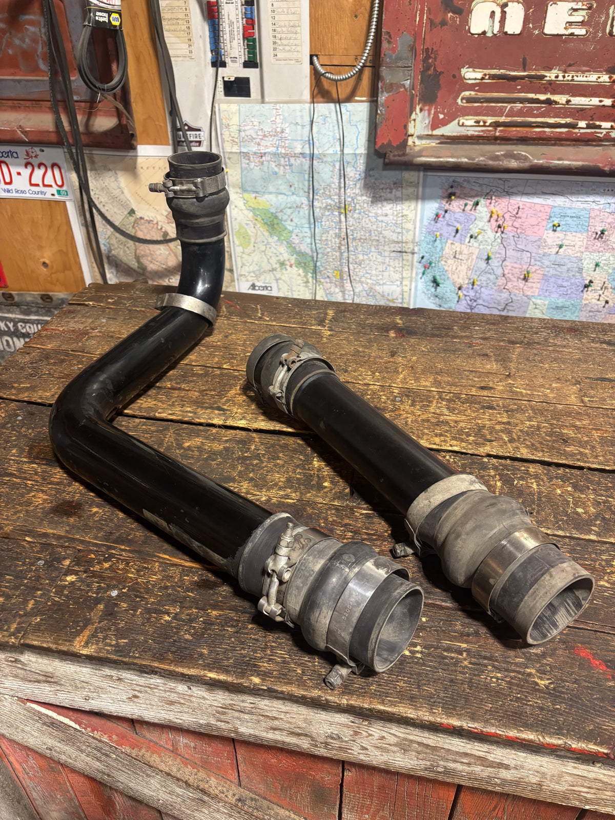 91-93 Dodge Ram 1st Gen Cummins Intercooler Pipes Set