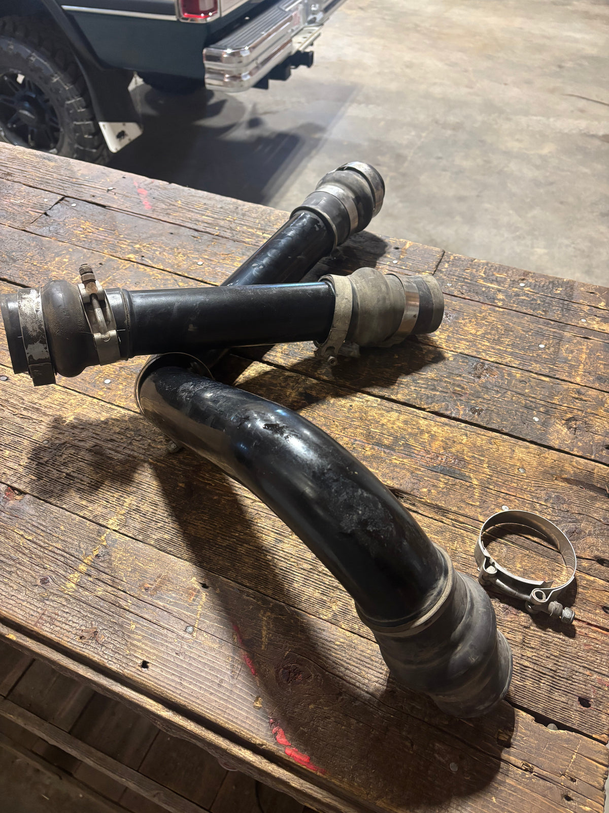 91-93 Dodge Ram 1st Gen Cummins Intercooler Pipes Set