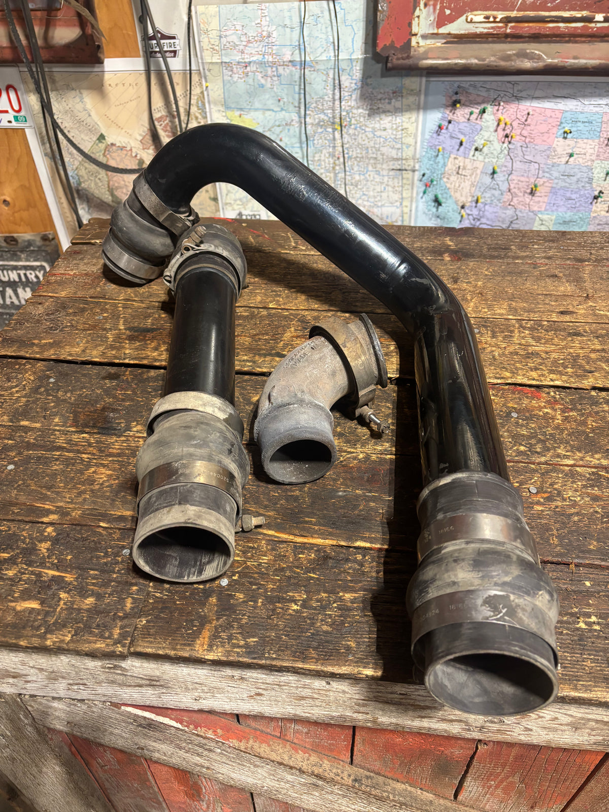 91-93 Dodge Ram 1st Gen Cummins Intercooler Pipes Set