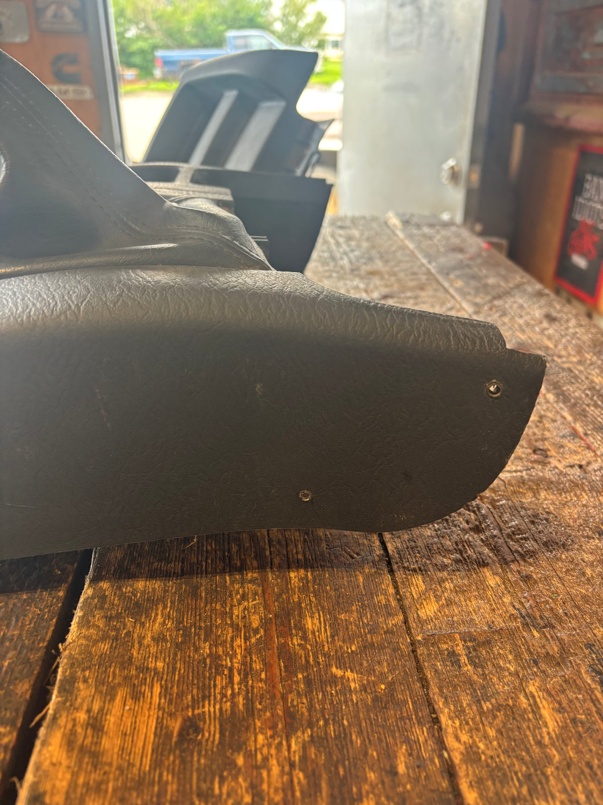 03-'05 3rd Gen Dodge Ram Manual Shifter Boot Floor Console Cup Holder Set