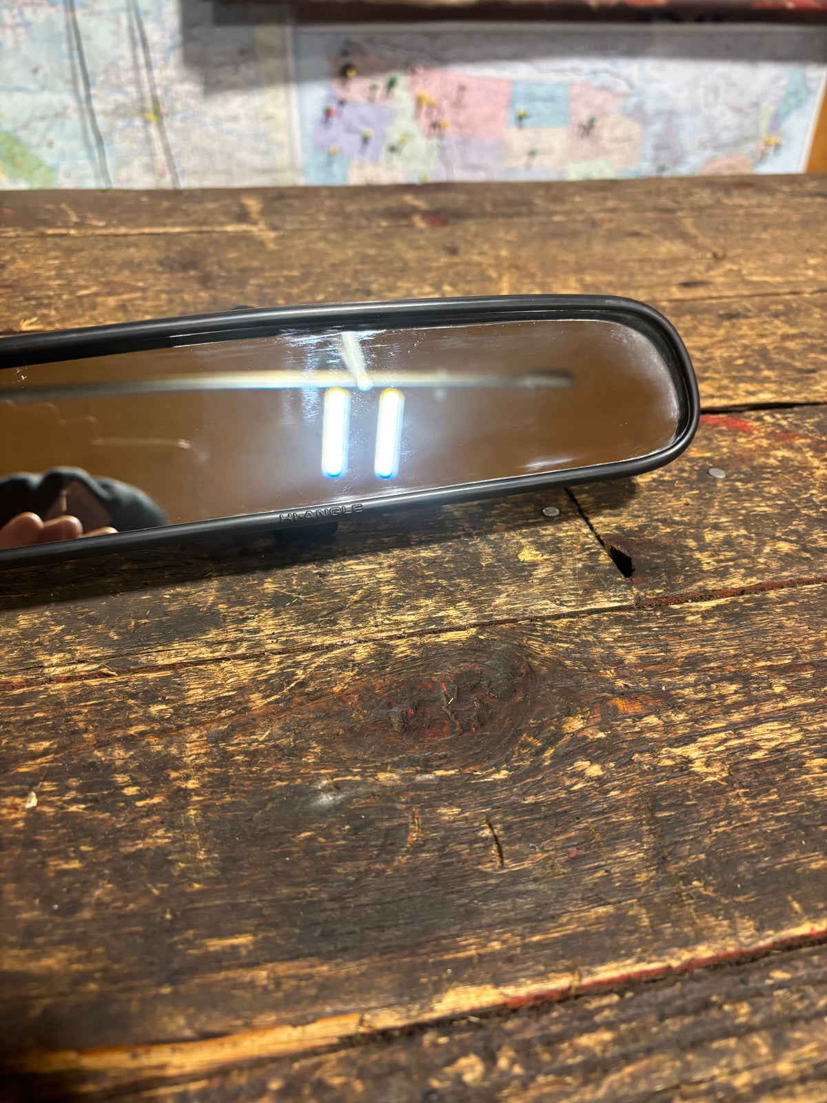 89-&#39;93 Dodge Ram Rear View Mirror OEM Nice Shape