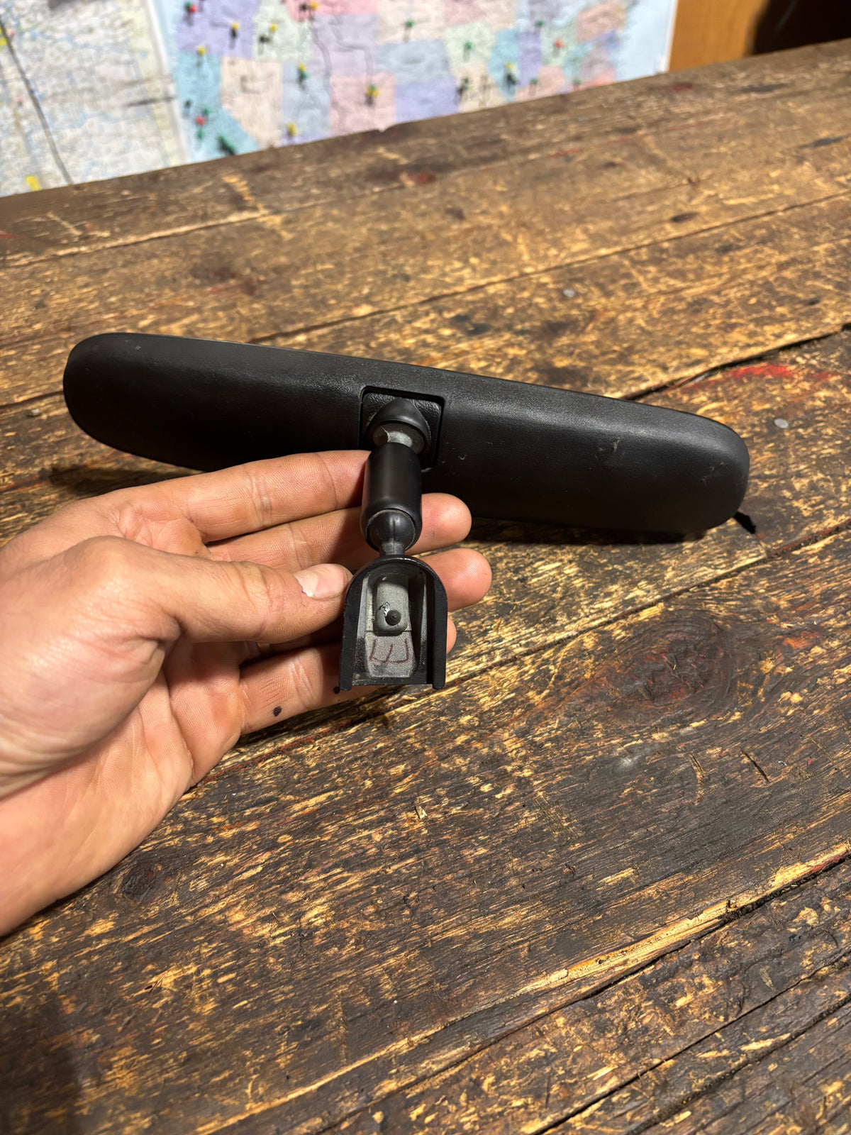 89-&#39;93 Dodge Ram Rear View Mirror OEM Nice Shape