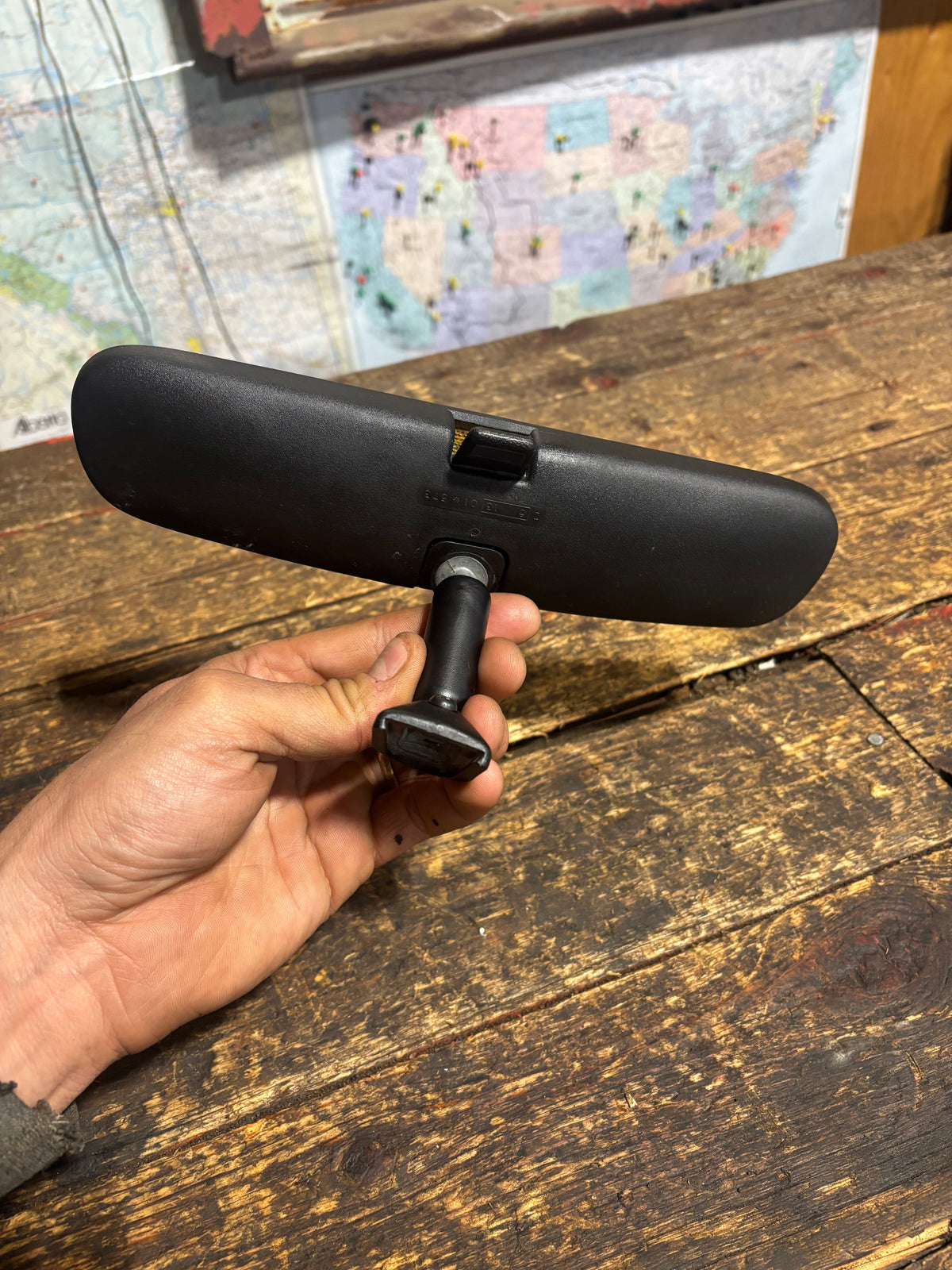 89-&#39;93 Dodge Ram Rear View Mirror OEM Nice Shape