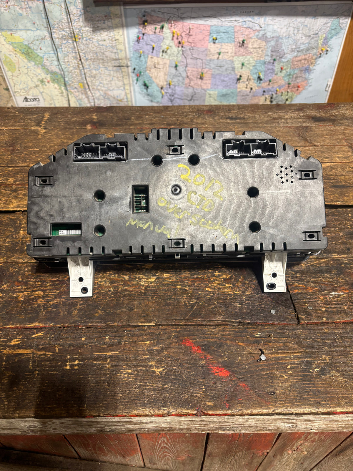 2012 DODGE RAM 2500 3500 CUMMINS INSTRUMENT GAUGE CLUSTER 500,000KMS 56046561ac