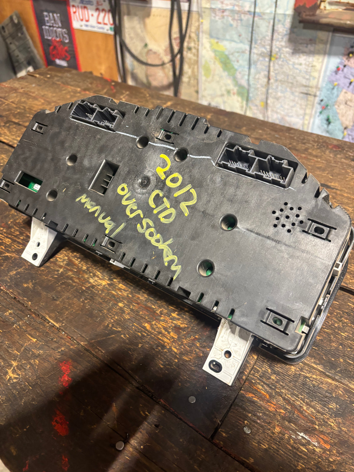 2012 DODGE RAM 2500 3500 CUMMINS INSTRUMENT GAUGE CLUSTER 500,000KMS 56046561ac